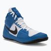 Борцівські кросівки Nike Fury team королівські / білі / чорні