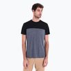 Футболка трекінгова чоловіча icebreaker Merino Cool-Lite Sphere III SS Tee Colour Block graphite hthr