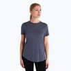 Футболка трекінгова жіноча icebreaker Merino 125 Cool-Lite Sphere III SS Tee midnight navy heather