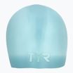 Шапочка для плавання TYR Long Hair Wrinkle Free Silicone light blue