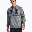 Кофта з капюшоном чоловіча Under Armour Rival Fleece Big Logo HD темно-сіра 1357093