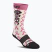 Шкарпетки сноубордичні жіночі ThirtyTwo B4BC Merino pink/white