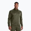 Кофта тренувальна чоловіча Under Armour Armour Fleece 1/4 Zip зелена 1373358