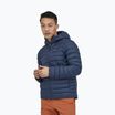 Пуховик чоловічий Patagonia Down Sweater Hoody new navy