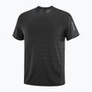 Футболка для бігу чоловіча Salomon Sense Aero Tee GFX deep black/black