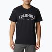 Футболка трекінгова чоловіча Columbia Rockaway River Graphic black/csc varsity arch graphic