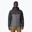 Пуховик чоловічий Columbia Powder Lite II Hooded city grey/ shark