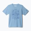 Футболка дитяча Columbia Valley Creek Graphic ripple blue/hike guide
