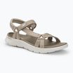 Жіночі босоніжки SKECHERS Go Walk Flex Sandal Sublime сіро-коричневі