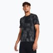 Майка для бігу чоловіча Under Armour Laser Wash black/castlerock/reflective