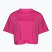 Футболка для тренувань жіноча Under Armour Campus Boxy Crop astro pink/black