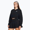 Кофта для тренувань жіноча Under Armour Rival Terry Os Crop Crew black/white