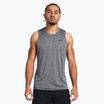 Футболка для тренувань чоловіча Under Armour Tech Tank castlerock/black