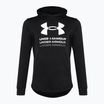 Кофта чоловіча Under Armour Rival Terry Graphic Hood black/castlerock