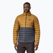 Чоловічий пуховик Patagonia Down Sweater raptor коричнева куртка