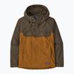 Куртка противітряна чоловіча Patagonia Isthmus Anorak shelter brown