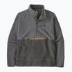 Кофта трекінгова чоловіча Patagonia Retro Pile 1/2 Snap P/O forge grey