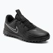 Кросівки футбольні дитячі Nike Phantom GX II Academy TF Junior black/black