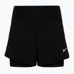 Жіночі тенісні шорти Nike Court Dri-Fit Advantage чорні/білі