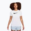 Футболка для тренувань жіноча Nike Dri-Fit white/black