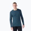 Лонгслів термічний чоловічий Smartwool Merino 250 Baselayer Crew Boxed twilight blue heather