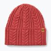 Шапка зимова жіноча Timberland Cable Beanie garnet rose