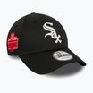 Чоловіча бейсболка New Era Patch 9Forty Chicago White Sox чорна