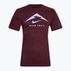 Футболка для бігу чоловіча Nike Dri-Fit UV burgundy crush