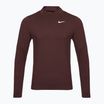 Лонгслів для бігу чоловіча Nike Dri-FIT Element 1/2-Zip burgundy crush
