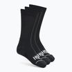 Шкарпетки HOKA Crew Run Socks 3 пари чорний/чорний/чорний