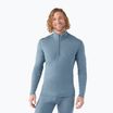 Кофта термічна чоловіча Smartwool Classic Thermal Merino Base Layer 1/4 Zip Boxed pewter blue h