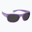 Окуляри сонцезахисні дитячі Polaroid PLD 8064/S violet/grey polarized