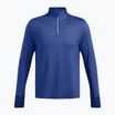 Лонгслів для бігу чоловічий Under Armour Launch Pro 1/4 Zip tech blue/tech blue/reflective