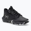 Кросівки баскетбольні дитячі Under Armour gS Lockdown 7 black/black/metallic silver