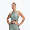 Top для тренувань жіночий Under Armour Heat Gear Rib Tank silica green/silica green/white