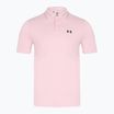 Футболка поло чоловіча Under Armour Matchplay Polo prime pink/midnight navy