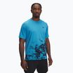Футболка для тренувань чоловіча Under Armour Tech Fade ether blue/midnight navy/midnight navy