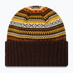 Шапка зимова жіноча New Era Rail Isle Cuff Knit Beanie dark brown