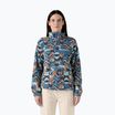 Кофта трекінгова жіноча Patagonia LW Synch Snap-T P/O swallowtail geo/still blue