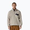Кофта трекінгова чоловіча Patagonia LW Synch Snap-T P/O oatmeal heather w/smolder blue