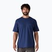 Футболка чоловіча Patagonia Boardshort Logo Pocket Responsibili clement blue