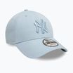 Бейсболка New Era League Essential 9Forty New York Yankees пастельно-синя