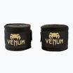 Боксерські бинти Venum Contact 450 см чорний/золотий
