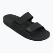 Шльопанці чоловічі Quiksilver Rivi Leather Double Adjust black 1