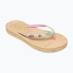 В'єтнамки жіночі ROXY South Beach III green/pink