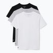 Футболка чоловіча Lacoste TH9010 3-пак white/silver chine/black