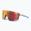 Окуляри сонцезахисні Julbo Fury Spectron matt light brown/brown/ blue/multilayer red