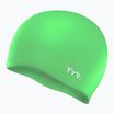 Шапочка для плавання дитяча TYR Wrinkle-Free Silicone apple green