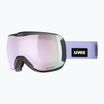 Окуляри лижні UVEX Downhill 2100 CV black matt/mirror lavender green