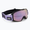 Окуляри лижні UVEX Xcitd CV black matt/mirror lavender yellow
